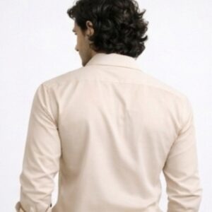 Beige Premium Shine Formal Shirt