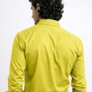 Premium Lime Yellow Formal Shirt